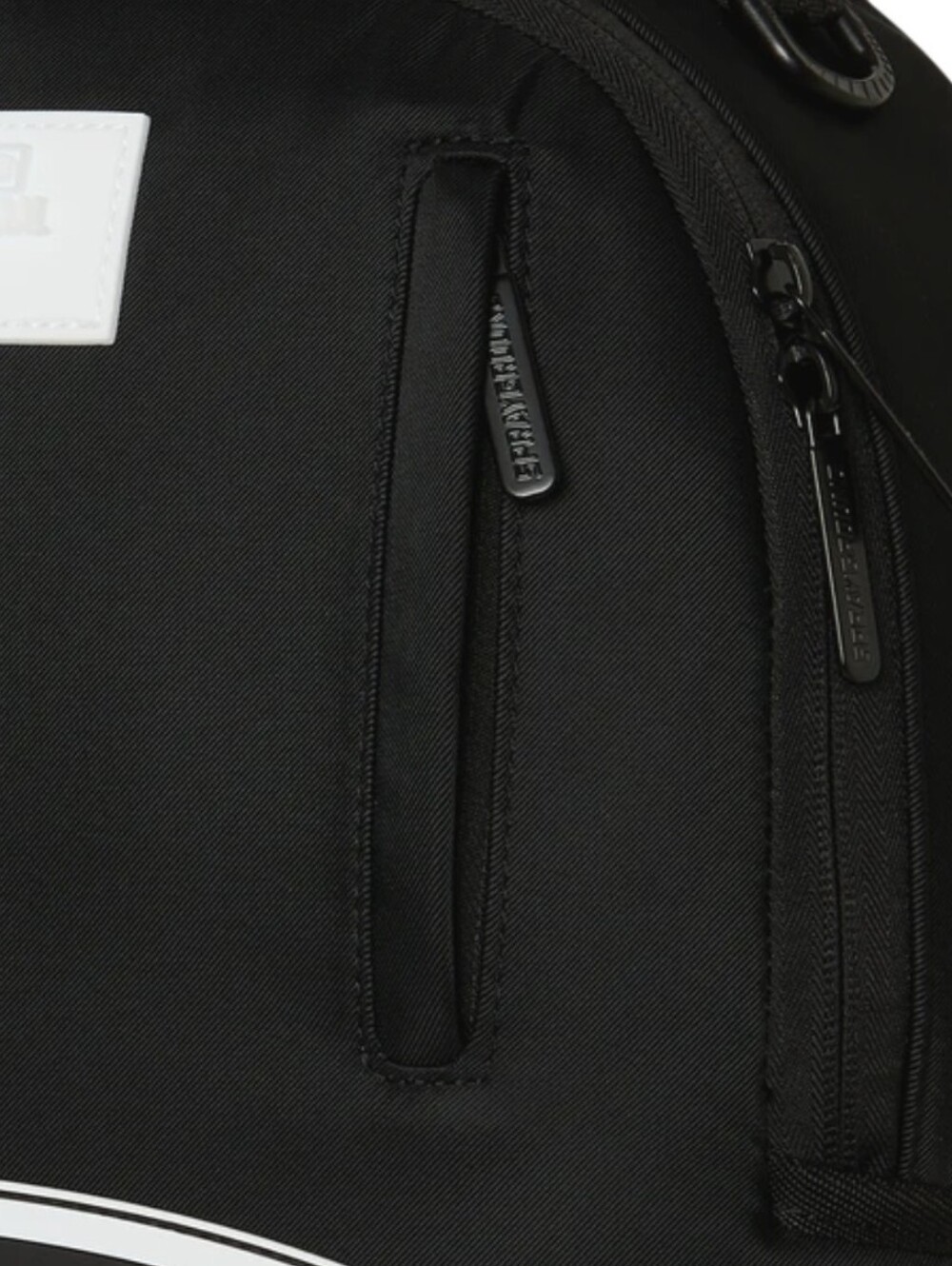 Sprayground Shark Central 2 Black White Backpack - Picture 6 of 11